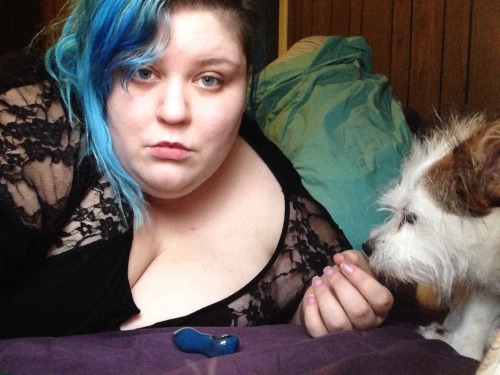 sapphicfaery:kittyit:hi, my name is kitty & i use it or they pronouns. these are some of my favorite selfies. i’m intersex & nonbinary. i’m also fat, severely mentally ill, traumatized, a sex worker, a creative force & a witch. all of