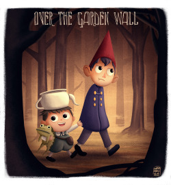 dileomax:  over the garden wall fanart! this