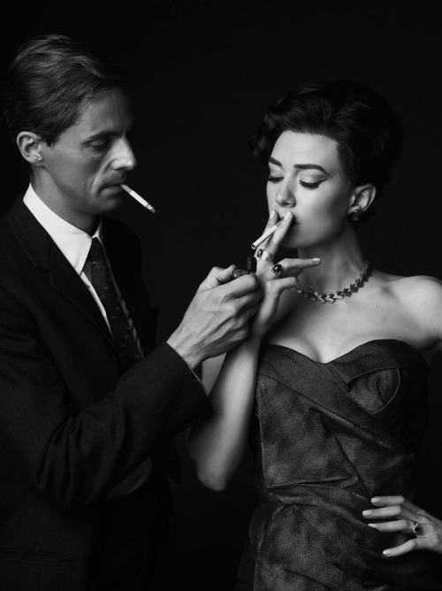 rosalyn51: Vanity Fair exclusive character portraits of The Crown Season 2. Matthew Goode and Vaness