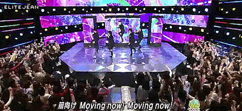 Arashi’s (2010.02.02) Music Station performance for their song, Troublemaker. Sho was not phys