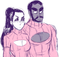 yazzdonut:  petition to make all talon members wear these as uniforms  a non dead gabi bc why not 