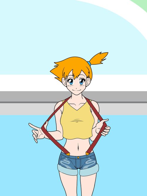 Misty Waterflower, a Pokemon trainer, is also the prestigious gym leader at Cerulean City. Her speci