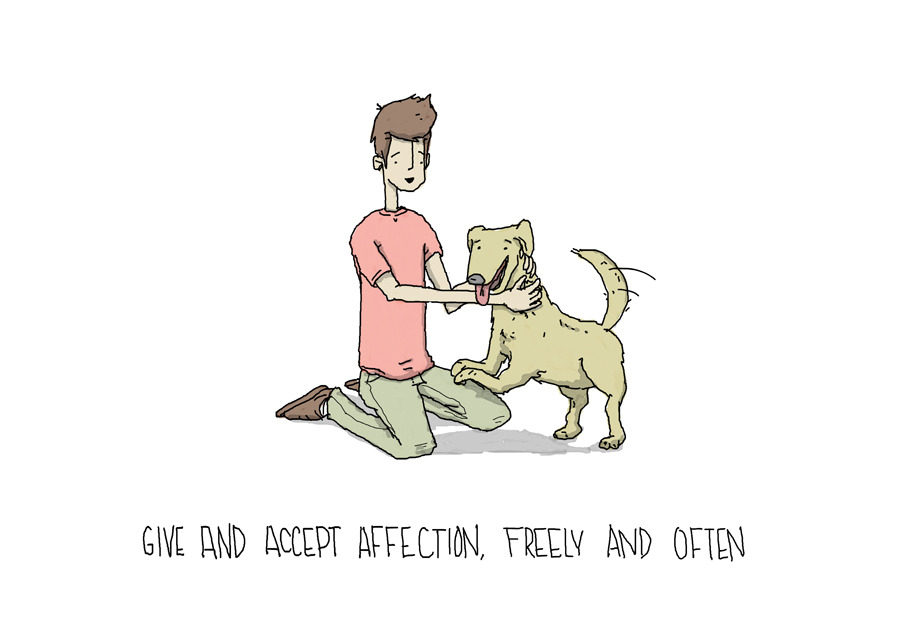 nevver:  Lessons from a Dog  Awww this is adorable 💚