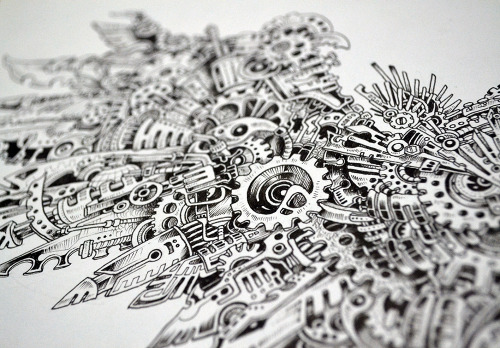 kerbyrosanes: “TIME GUARDIAN”Commissioned work for Zero Square - Malaysia.I really enjo