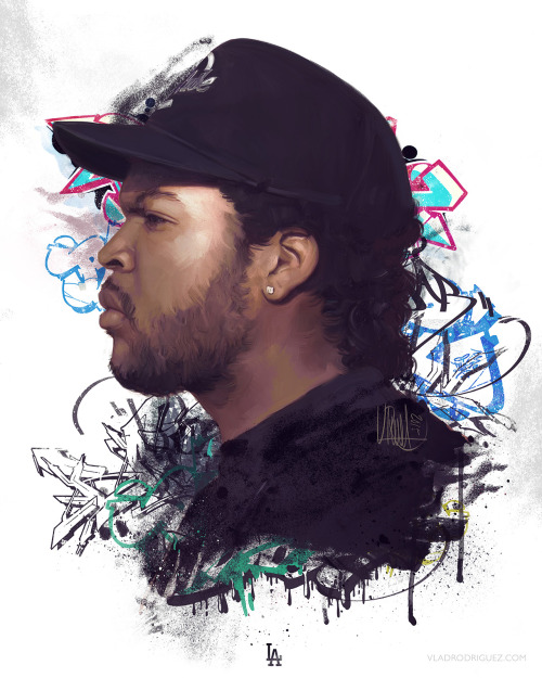 ‘Straight Outta Compton’ Portrait  of Ice CubeStraight Outta Compton is the debut s