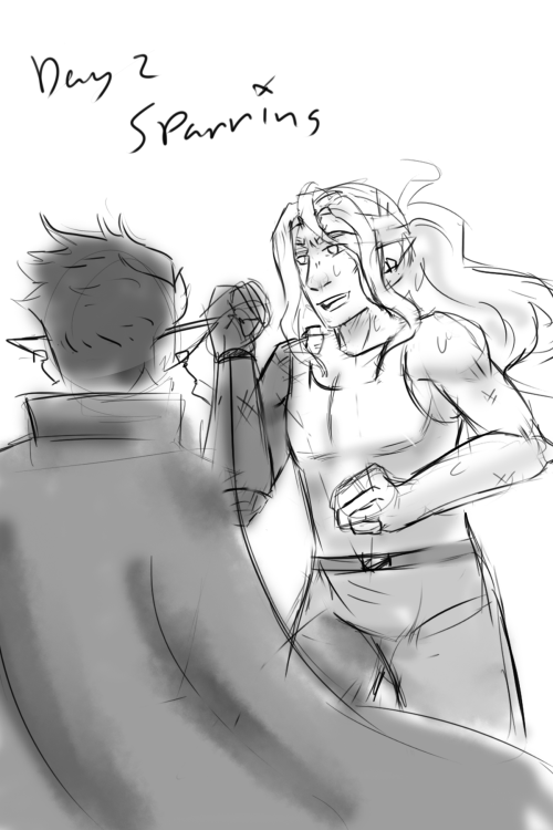 Life Got Too Busy But Here Are Some Kyborg Week Doodles