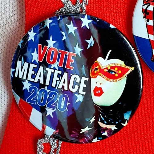 That&rsquo;s right MeatBabes! Vote Miss Meatface in 2020 for&hellip; ✔Better manners ✔ More discipl