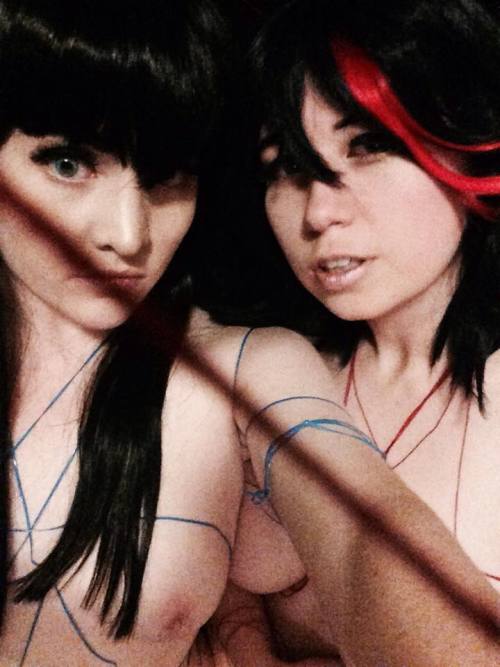 nsfwfoxyden:  Some little sneak peaks of the Kill La Kill duo me and bunnyqueenmodeling finally fini