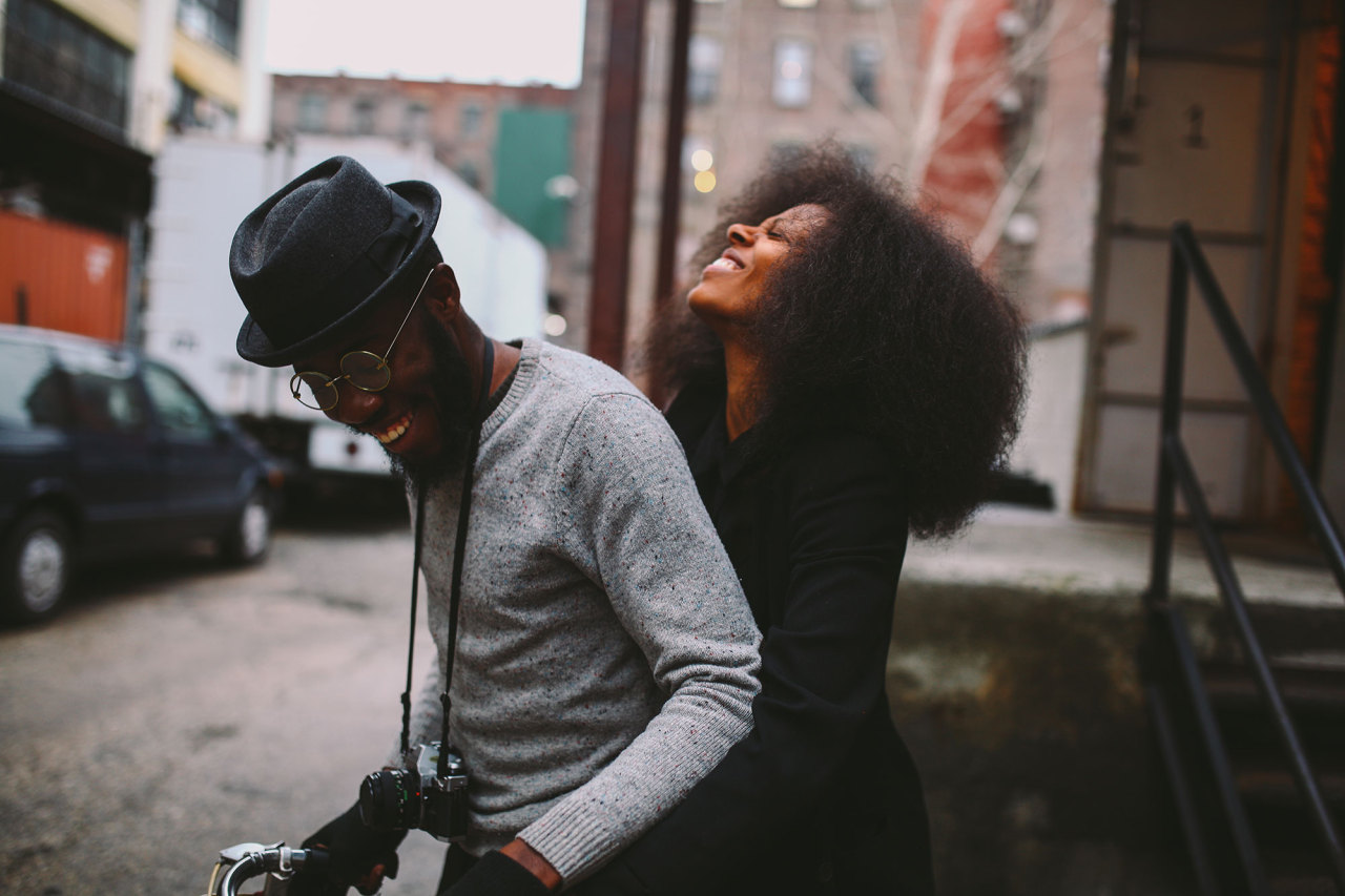 browngirlinterrupted:  thebevel:  Rog &amp; Bee Walker (New York, NY)   Wait..can