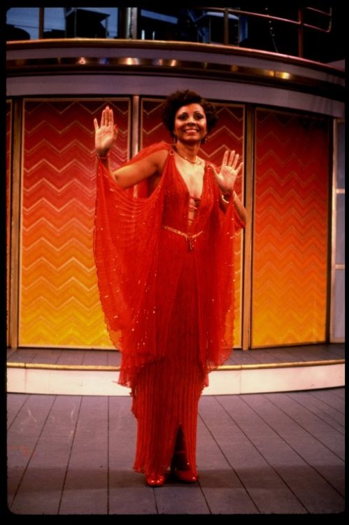 Leslie Uggams as Reno Sweeney in Anything Goes.