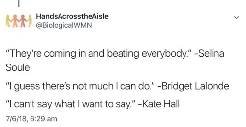 theresagooseinthemainframe:smileyoureontv:gender-critical-appspot:Bravo to Bridget Lalonde, the actu
