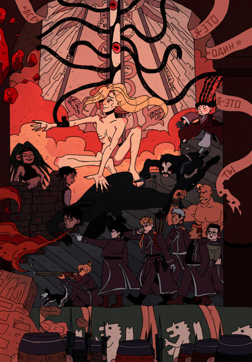 veroniikus: guys, it’s that time of the year (my spread for FMA fanzine) and DON’T FORGE