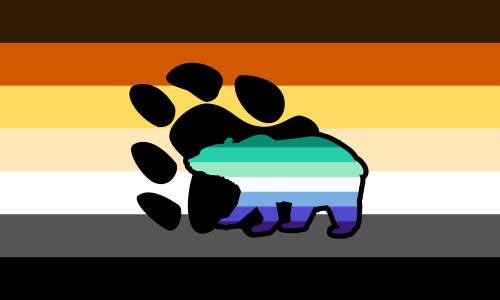 papabearflags: Bear + MLM Pride FlagCommissioned by: A. Oyola /  Commission your free custom fl