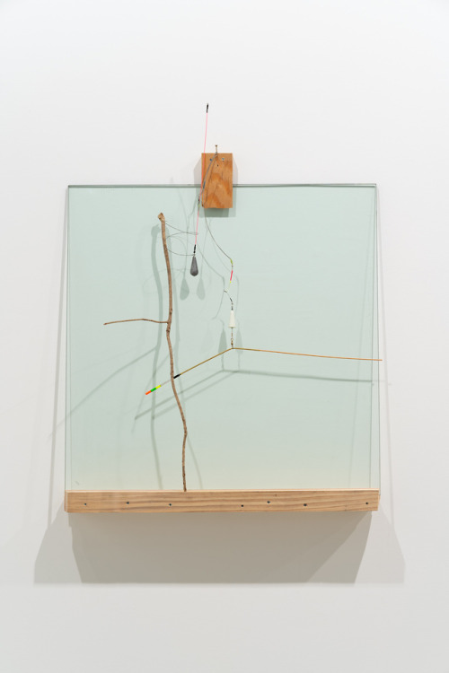 Tetsuro Kano, a tree as a city, 2017-19114 x 90 x 13 cm, mixed media (glass, wire, wood, found objec