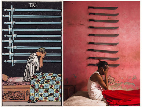 coolthingoftheday: ‘The Ghetto Tarot’ - Haitian artist group, Atis Rezistans, re-creates the classic tarot deck into scenes, people and locations from their native Haiti.  (Source) 