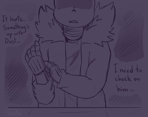💜 Pain Sharing AU ❤️ Here's Some HorrorDust Fluff! :D As I Mentioned, I Wanted To Expand This