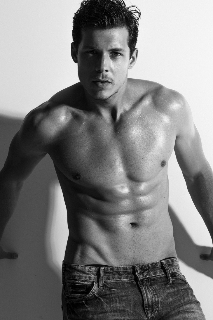 mansexfashion:  Photographer: Jeff Segenreich Model: Fernando Pessiquelli Man+Sex=Fashion