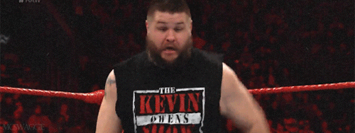 mcswaggie:Kevin Owens mocks Roman ReignsRAW November 28, 2016