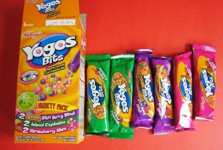 Kellogg’s Yogos Bits was a popular snack in the 2000s, comprising of sugary, yogurt-covered balls. T