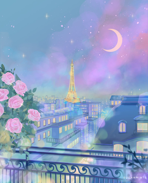 sugarmint-dreams:night out in paris ♥-my shop