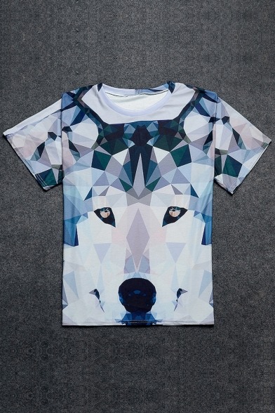 sunshiningonly:  STYLISH DESIGNER TEES COLLECTIONTHE VACUUM OF SPACEColor Block Wolf