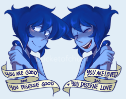 Bucketofchum:  They Are Finally Here!!! Acryclic Lapis Charms!! Because Of How