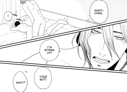 Edi's reading yaoi