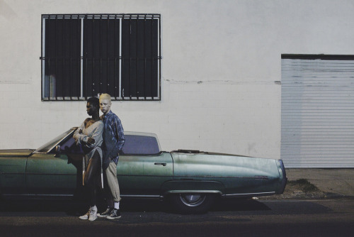 passaxpassa: Jodie Smith &amp; Shaun Ross by Naomi Shon source | more on tumblr Jodie Smith &