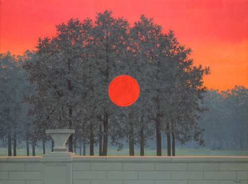 thusreluctant:The Banquet by René Magritte