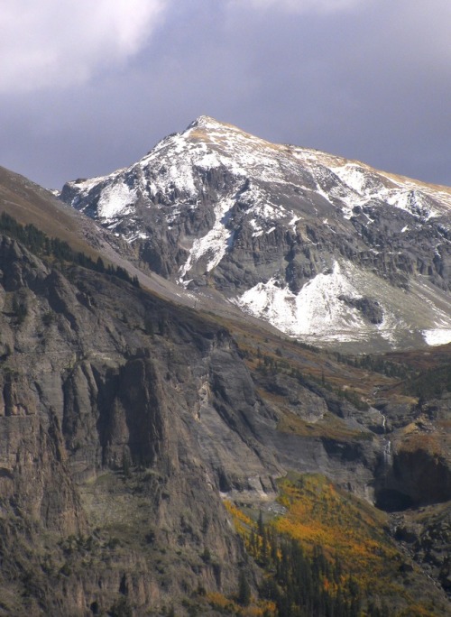 justemoinue2:A touch of autumn and winter…Above Telluride