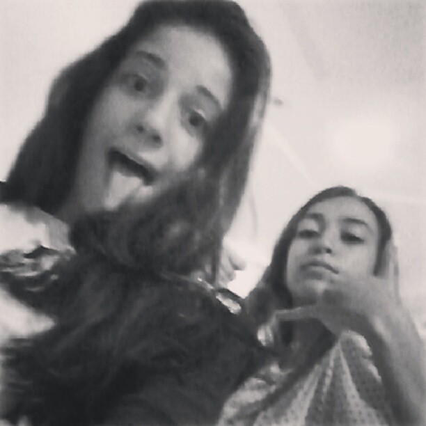 No hall Da Lais (: #me #and #littleshit #blackandwhite #tags4likes #follow4follow