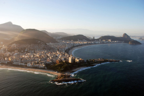 About Brazil: Ipanema and Copacabana Beaches landscape, Rio de Janeiro. Photo by Rob