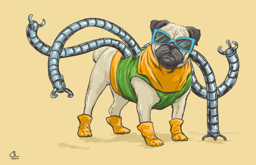 pixalry:Dogs of the Marvel Universe - Created by Josh LynchYou can see the full series of pups here.