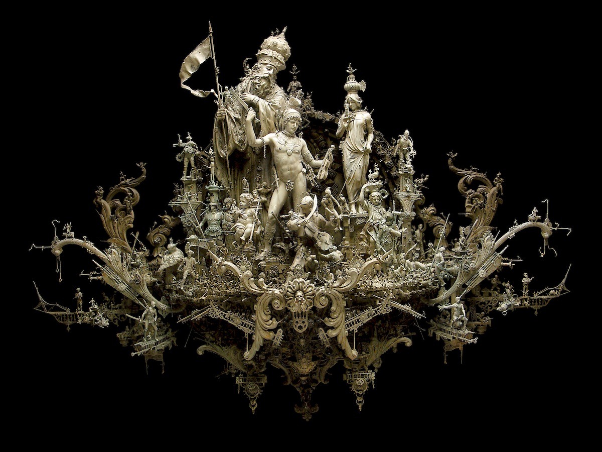 supersonicart:   Kris Kuksi’s “Revival.” Kris Kuksi will be presenting a brand