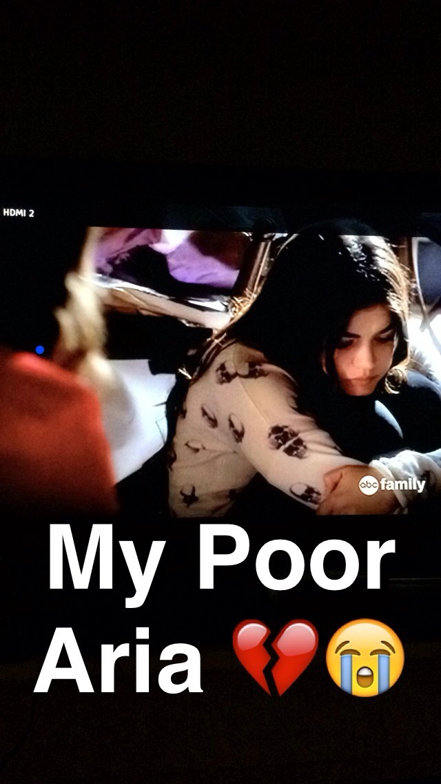 Today&rsquo;s episode was just to much to see my baby Aria like this made me