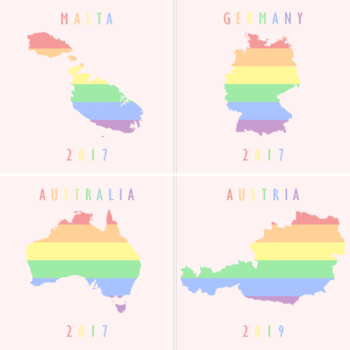 dudes: all independent countries where nationwide same-sex marriage is legalised. #LoveWinsupdate 30