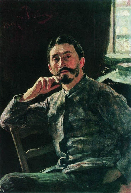 ‘Self Portrait’ painted in 1894 by Russian painter Ilya Repin 