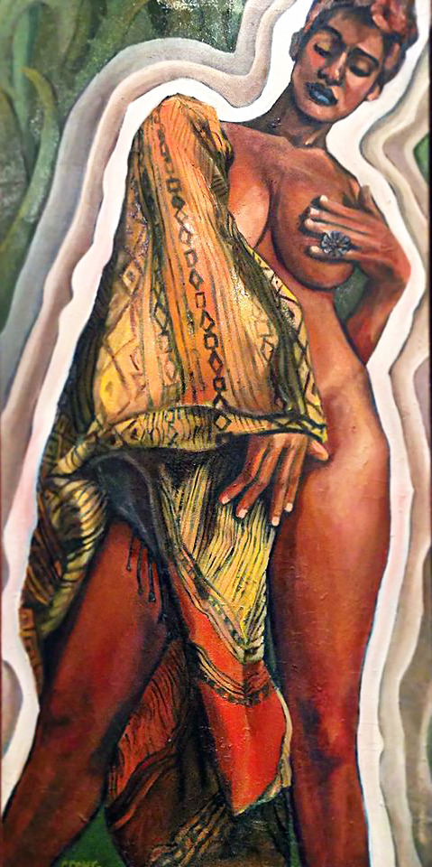 fyblackwomenart:  Nicola, 2015, Oil on Canvas Candace Fong (CFONGART) www.cfongart.com