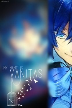 pandora-ozu:  Vanitas&amp;Noé  ft. smol Noé bc he’s adorable and bc it’s the only face-on image I have crai. © Background images to @babymaxou 