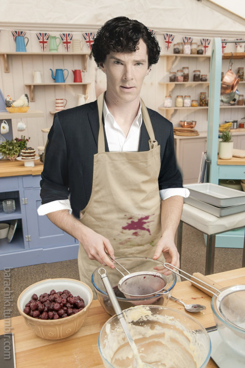 barachiki:“Sherlock, this is Showstopper Day, you need to make something properly edible.”“All my cr