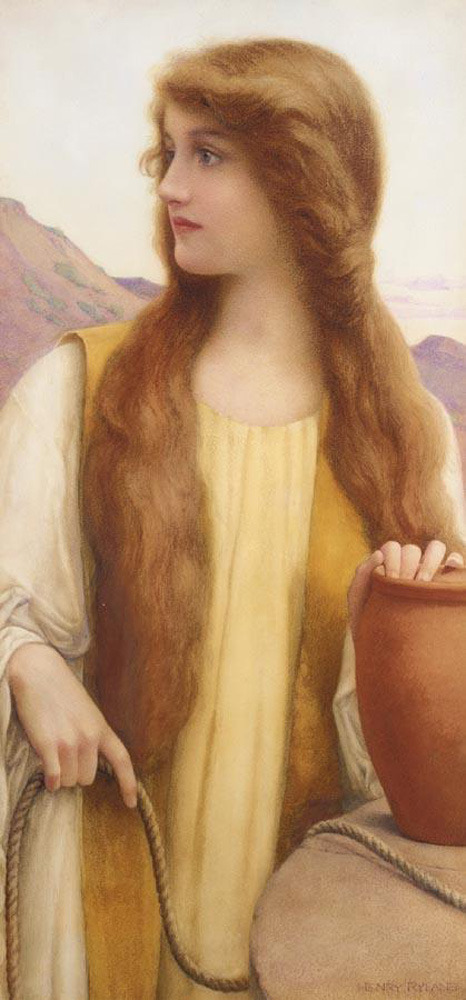 Rachel at the Well by Henry Ryland