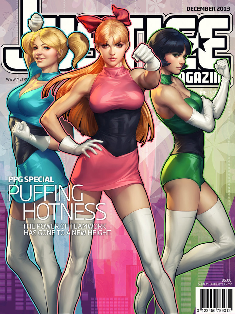 spyrale:  Justice Mag by Stanley Lau aka ArtGerm