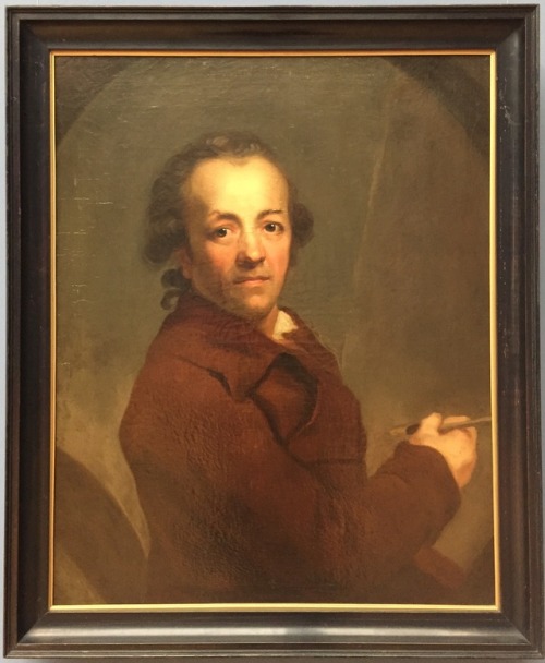 Anton Graff (1736-1813)Self portrait, painted in 1787.