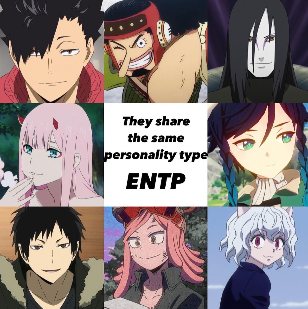 Unique Types Of Anime Characters   Photo for Computer