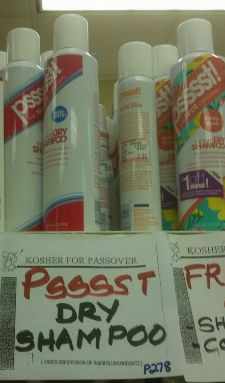 Gotta love a good frum-friendly pharmacy that labels literally every item in the store as kosher or 