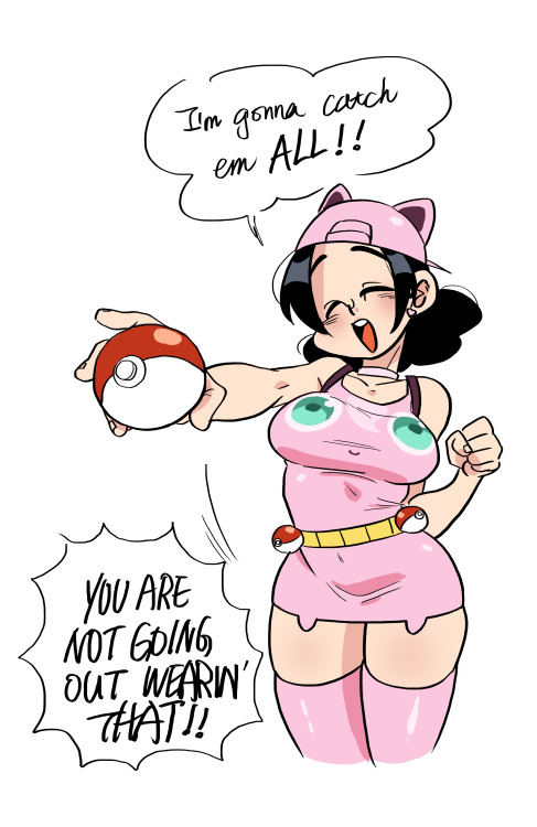 dconthedancefloor:  catch em all with jigglypuff Snow White ~~~~   them jugglypuffs~ < |D’‘‘