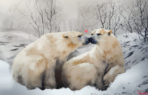 fdasuarez:  polarssss   ʕ´ᴥ`ʔ<3ʕ´ᴥ`ʔ  You are my polar bear