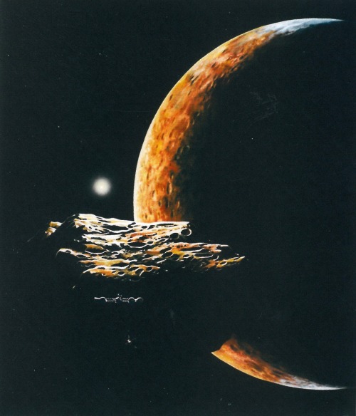 70sscifiart:  Unpublished artwork by Steve R Dodd. [Martin L Kennedy] 