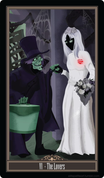 elitepetiteart:  Finished another in the series, The Lovers. The Bride doesn’t look too thrilled, bu