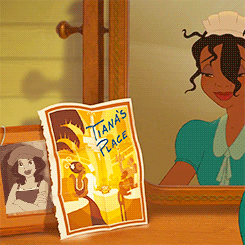 annamaywongs:AU: Audrey and Tiana don’t have much money, but they have big dreams that they work har